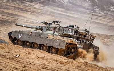 los tanques israelíes, un importante estado regional