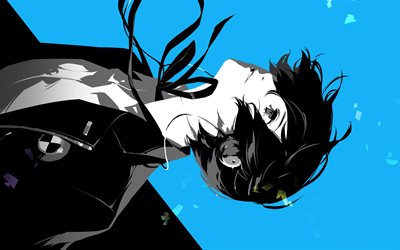 makoto yuki, 4k, megami tensei, manga, protagonista, persona 3, megami tensei personajes, makoto yuki megami tenstei
