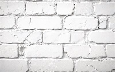 mattoni bianchi, 4k, macro, muro di mattoni bianco, muratura, mattoni, sfondo di muro di mattoni, texture di pietra, muro di mattoni, sfondo di mattoni bianchi