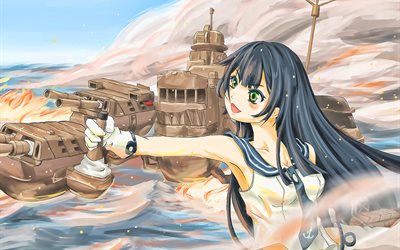 agano, nave da guerra, collezione kantai, manga, personaggi anime, personaggi della collezione kantai, collezione agano kantai