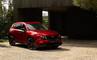 2026, Mazda CX-5, 4k, front view, exterior, red crossover, red Mazda CX-5, new Mazda CX-5 2026, crossovers, Japanese cars, Mazda