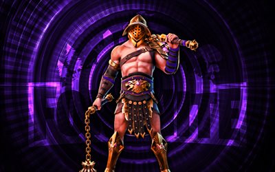 amenaza fortnite, 4k, fondo espiral violeta, fortnite, creativo, piel de amenaza, piel de amenaza fortnite, amenaza, personajes fortnite