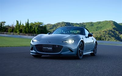 Mazda Spirit Racing Roadster, 4k, raceway, 2026 cars, tuning, Mazda MX-5, exterior, Mazda MX-5 ND, supercars, roadsters, 2026 Mazda MX-5, japanese cars, Mazda