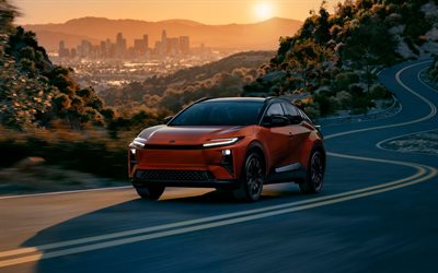 2026, toyota c hr, 4k, vista frontal, exterior, cruce rojo, toyota c hr rojo, nuevo toyota c hr 2026, autos japoneses, toyota