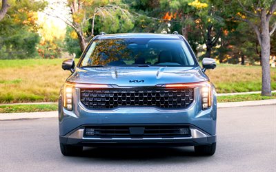 4k, Kia Carnival, front view, 2026 cars, minivans, KA4, 2026 Kia Carnival, south korean cars, Kia