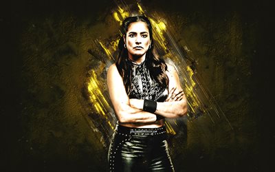 raquel rodríguez, wwe, luchador americano, fondo de piedra dorada, arte grunge, eeuu, lucha, raquel rodríguez luchadora, victoria gonzález, raquel rodríguez wwe, entretenimiento de lucha libre mundial, campeón de la wwe