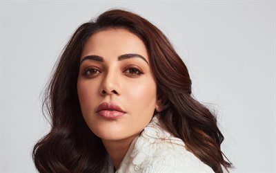 4k, kajal aggarwal, 閉じる, インドの女優, ボリウッド, 映画スター, 肖像画, kajal aggarwalとの写真, 人気の女優, インドの有名人, kajal aggarwal photoshoot