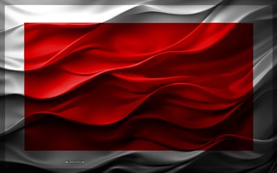 4k, bandera de chieti, ciudades de italia, bandera de chieti 3d, italia, textura 3d, chieti, día de chieti, símbolos nacionales italianos, arte 3d, bandera de la ciudad de chieti