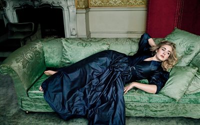 Adele, la cantante, de belleza, de 2016, Adele Laurie, rubia