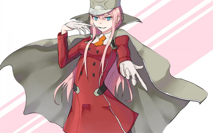 zero two, darling in the franxx, manga japonais, personnages principaux, personnages d anime, personnages de darling in the frankxx