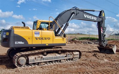 Volvo EC290BNLC, HDR, crawler excavators, 2007 excavators, construction machinery, special equipment, excavators, EC290BNLC, construction equipment, Volvo