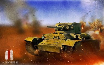 San valentín II, World of tanks, el WoT
