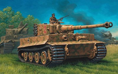 tanque, tanques alemães, tigre