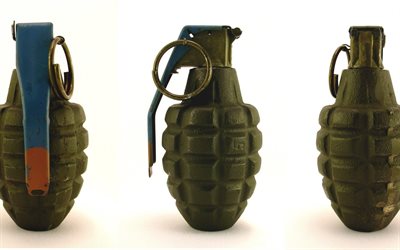 hand grenade, photo