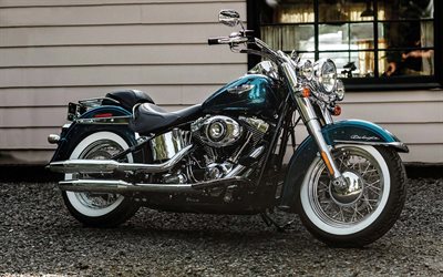 harley-davidson, 2015, motorcycles, softail deluxe