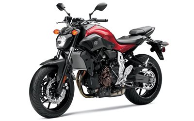 moto, les motos, les motos sportives, Yamaha fz-07, yamaha, 2015
