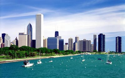 شيكاغو, الولايات المتحدة الأمريكية, بحيرة ميشيغان, إلينوي