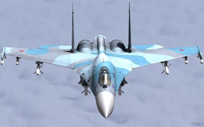 fighters, su-27, dry-27