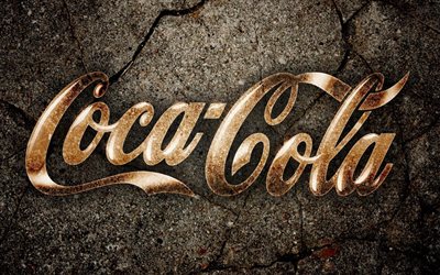 coca-cola, emblèmes, logos, sosa-unique