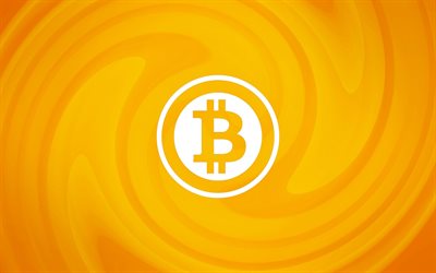bitcoin, emblème, logo, cryptocurrency, cryptogénique