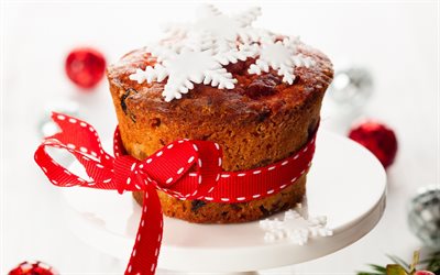 festive cupcake, l'originalité de la décoration, gâteau
