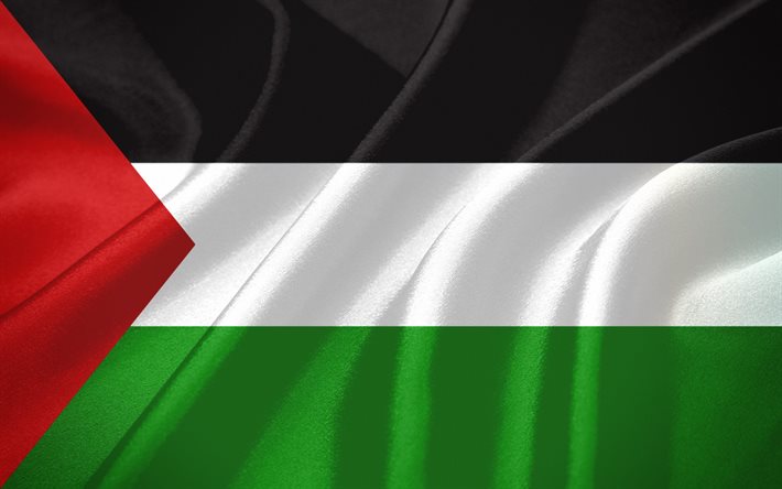 palestina, la bandiera della palestina, gas
