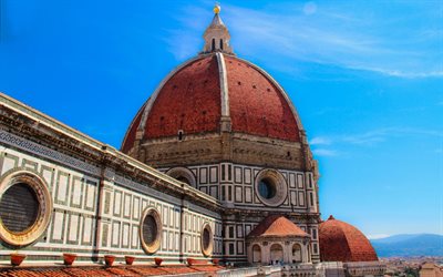 italy, florence, the cathedral of santa maria del fiore
