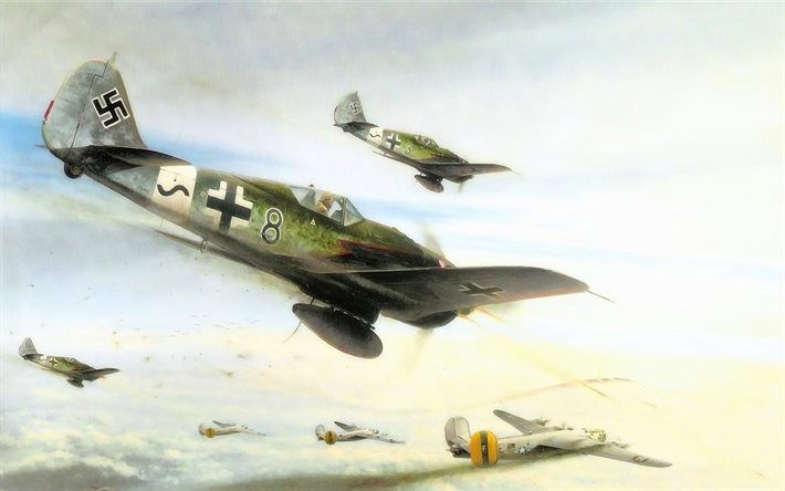 y fw-190, pv 190, focke-wulf, 2 ª guerra mundial, la consolidated b-2