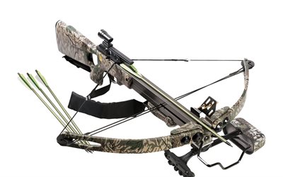 crossbow, military weapons