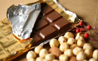 chocolate bar, photo