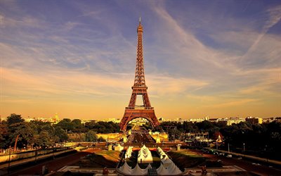 باريس, فرنسا, برج إيفل, الشانزليزيه