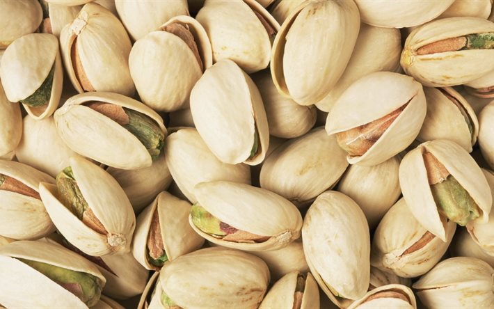 nuts, pistachios, photo