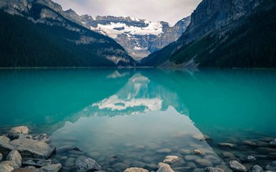 güzel lake, lake louise, başka bir louise, alberta, Kanada
