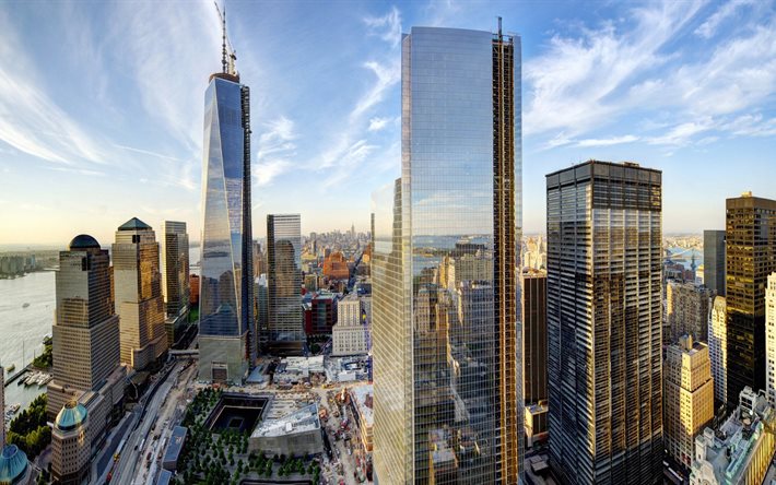 new york, usa, grattacieli