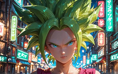 4k, كيفلا دراغون بول, شارع, ليلة, دي بي اس, لَوحَة, دراغون بول, كيفلا, كالي, كيفلا دي بي اس, دراغون بول سوبر, شخصيات دي بي اس