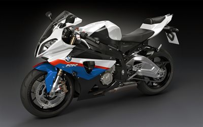 BMW S1000RR, 2017 moto, superbike, studio, bmw