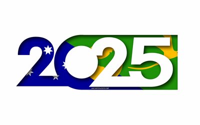 2025 weihnachtsinsel, weißer hintergrund, weihnachtsinsel, minimale kunst, 2025 weihnachtsinselkonzepte, weihnachtsinsel 2025, flagge der weihnachtsinsel, 2025 weihnachtsinselhintergrund, weihnachtsinselflagge
