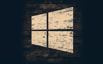 windows 10 retro logotyp, 4k, minimalsim, t shirt design, mörk bakgrund, kreativ, windows 10 abstrakt logotyp, os märken, windows 10 logotyp, windows 10