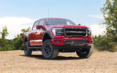 ラシュrt6, 4k, 未舗装道路, 2026 台の車, チューニング, ピックアップ, 2026 ラウシュ rt6, アメリカの車, フォード f 150, フォード