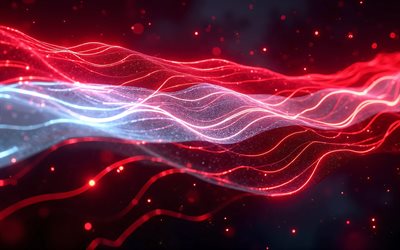 4k, علم اليمن متوهج, خوخه, علم اليمن, يوم اليمن, فن ثلاثي الأبعاد, العلم اليمني, علم اليمن النيون, موجات النيون علم اليمن, علم اليمن ثلاثي الأبعاد, علم اليمن مجردة, اليمن