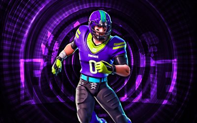 spike fortnite, 4k, violetti spiraali tausta, fortnite, luova, spike skin, fortnite spike skin, piikki, fortnite hahmot