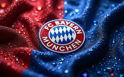 شعار نادي بايرن ميونخ الكريستالي, خلفية الأحجار الكريمة الحمراء الزرقاء, شعار نادي بايرن ميونخ, ألمانيا, كرة القدم, نادي بايرن ميونخ, شعار بايرن ميونيخ, بايرن ميونخ
