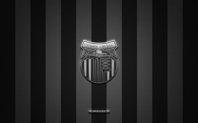 logotipo de grimsby town fc, club de fútbol inglés, liga dos, fondo de carbón blanco negro, grimsby town fc emblem, fútbol americano, grimsby town fc, inglaterra, pueblo de grimsby