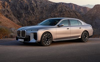 بي ام دبليو i7 xdrive60, 4k, صحراء, 2026 سيارة, g70, 2026 بي ام دبليو i7, بي ام دبليو i7 g70, السيارات الألمانية, بي ام دبليو i7, بي ام دبليو