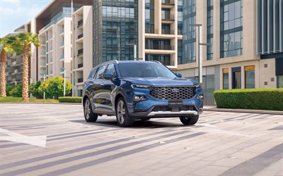 2026, Ford Territory, 4k, front view, exterior, blue Ford Territory, new Ford Territory 2026, crossovers, american cars, Ford