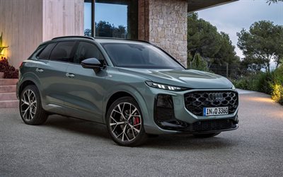 2026, audi q3, 4k, vista frontal, exterior, crossovers, turquesa audi q3, nuevo audi q3 2026, autos alemanes, audi