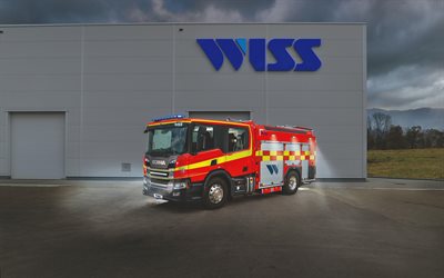 スカニア p 360 4x2 クルーキャブ cp31l, 消防車, 2020年のトラック, 特殊装置, トラック, スカニア
