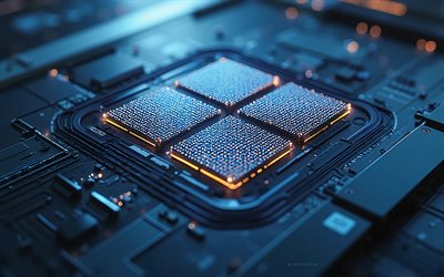 logotipo 3d windows 11, 4k, fondo azul de alta tecnología, logotipo de windows 11, emblema de windows 11, fondo de neón azul, windows 11, logotipo de windows, windows