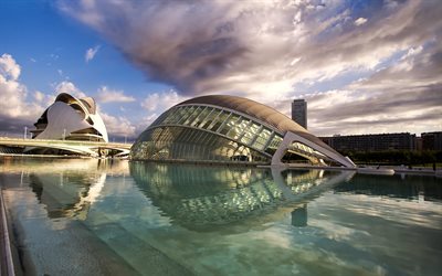 valencia, spanien, wunder der architektur