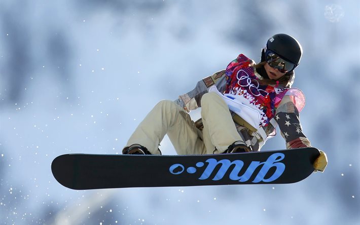 spor, snowboard, sporcu, kızı, caitlin farrington, kış, Amerikan, snowboardcu, sochi, 2014, Olimpiyatları